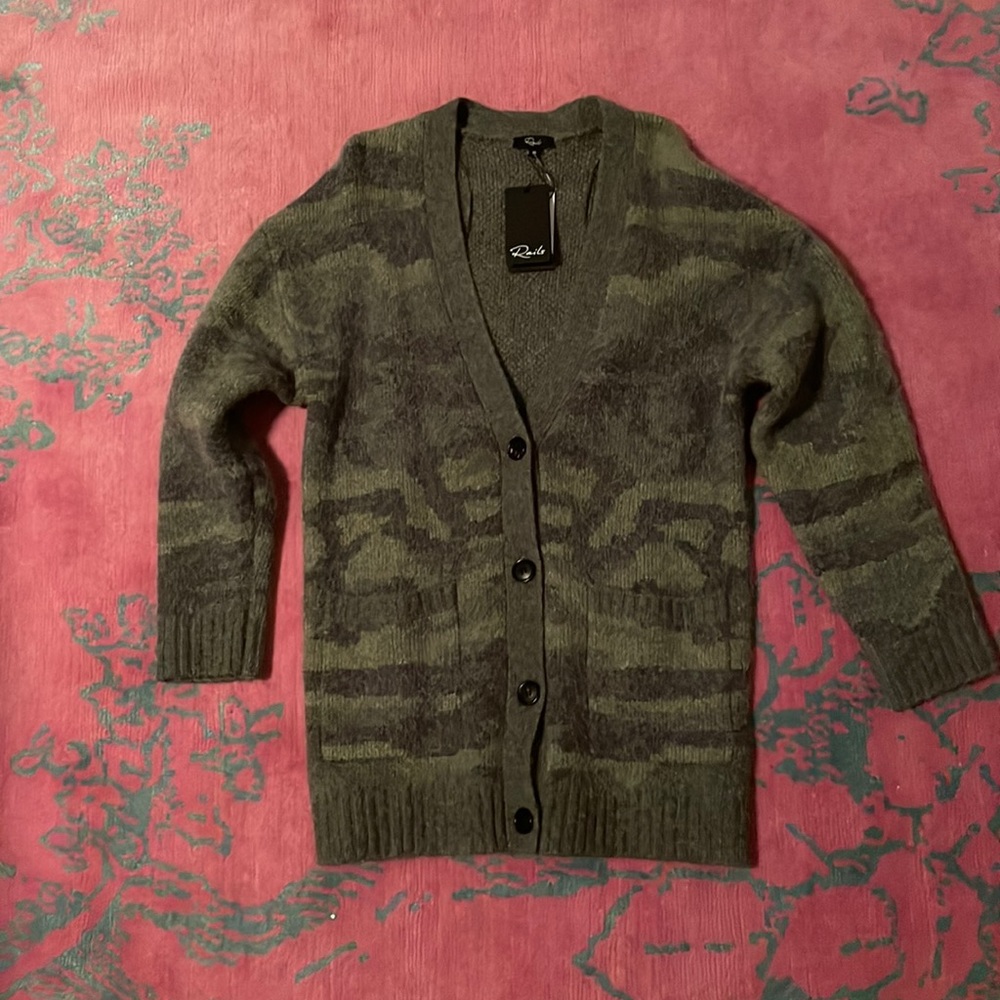 Rails cardigan. Oversized. XS